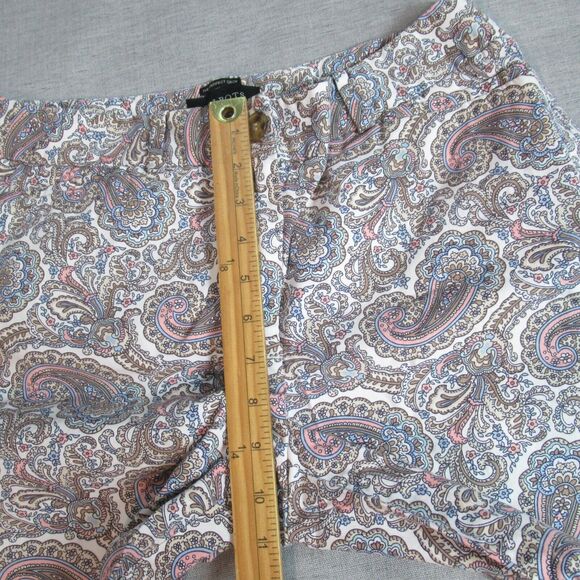 Talbots Paisley Ankle Pants - Multicolor - Picture 10 of 14